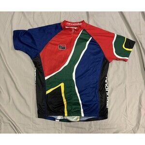 Cannondale South Africa Cycling Jersey Mens X 3/4 Zip Short Sleeve Biking